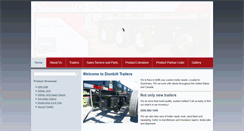 Desktop Screenshot of dionbilttrailers.com